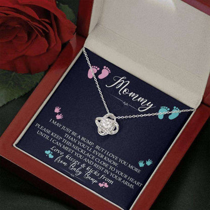 Mom Necklace, Mommy To Be Necklace Love From Baby Bump “ Gift For First Time Mom Pregnancy Rakva