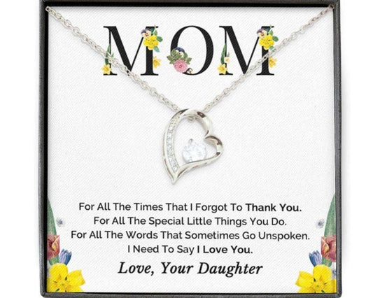 Mom Necklace, Mother Daughter Gift Necklace, Gifts For Mom From Daughter Gifts For Daughter Rakva