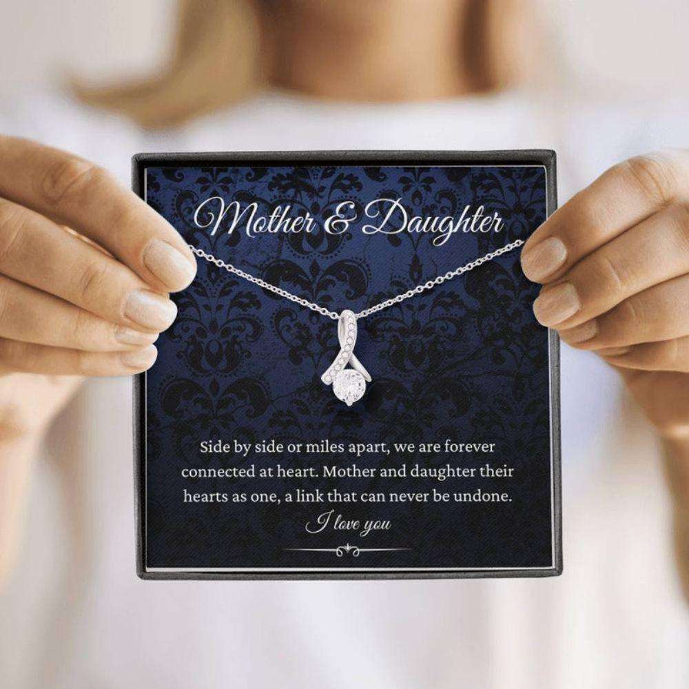 Mom Necklace, Mother & Daughter Necklace, Mom Gifts From Daughter, Gift For Mom From Daughter Gifts For Daughter Rakva