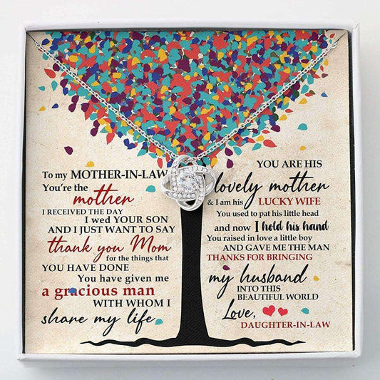 Mom Necklace, Mother-In-Law Necklace, Mother Daughter Necklace Gift For Mother Of My Husband Gifts For Daughter Rakva