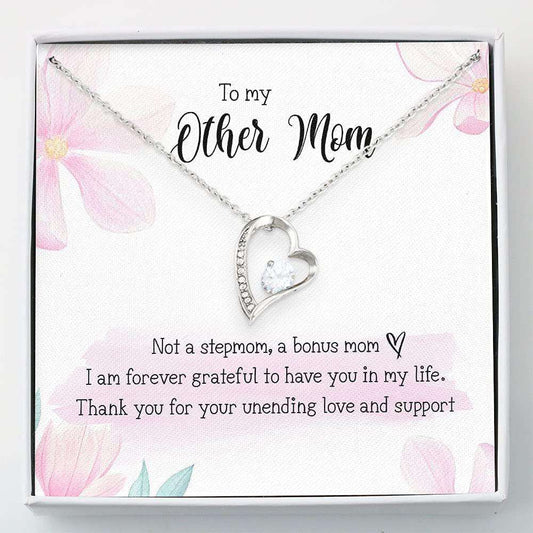 Mom Necklace, Mother-In-Law Necklace, Stepmom Necklace, Other Mom Gift For Bonus Mom Necklace Thank Mom Gift Mother Day Gifts for Mother (Mom) Rakva