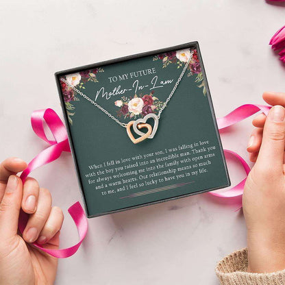 Mom Necklace, Mother-In-Law Necklace, To My Future Mother-In-Law Necklace “ Mothers Day Necklace Gifts for Mother (Mom) Rakva