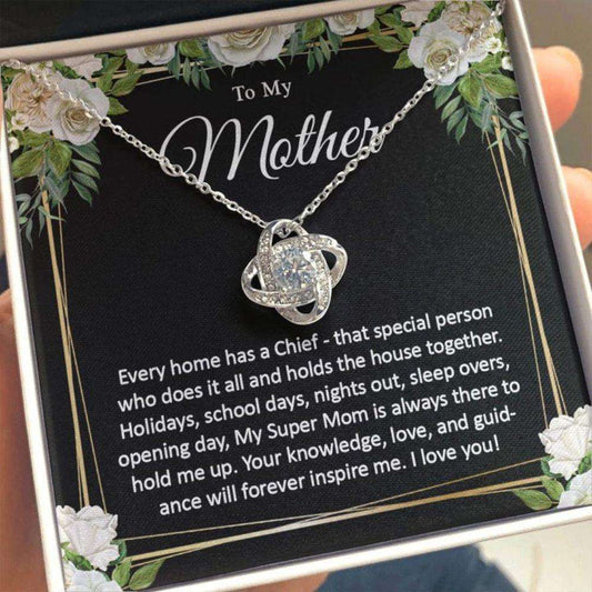 Mom Necklace, Mother Jewelry Gifts For Mom From Son Mom Birthday Necklace For Mom Gifts for Mother (Mom) Rakva