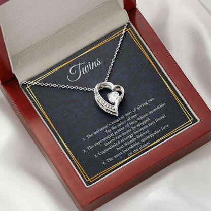 Mom Necklace, Mother Of Twins Necklace, Mom Of Twins Gift, Twins Mom Gift, New Mom Gift Rakva