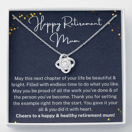 Mom Necklace, Mum Retirement Necklace Gift, Retirement Gift For Mum, Gift For Retiring Mother Gifts for Mother (Mom) Rakva