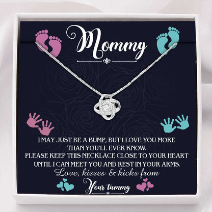 Mom Necklace, New Mommy Necklace, Gift From Baby Bump, New Mom, First Time Mom Pregnancy, Mommy To Be Rakva