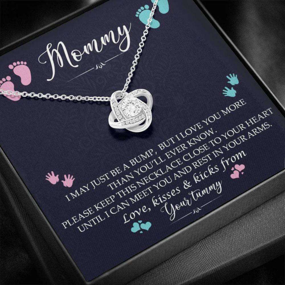 Mom Necklace, New Mommy Necklace, Gift From Baby Bump, New Mom, First Time Mom Pregnancy, Mommy To Be Rakva