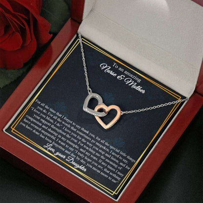 Mom Necklace, Nurse Necklace For Mother, Nurse Mom Gift, Birthday Gift For Nurse Mother Rakva