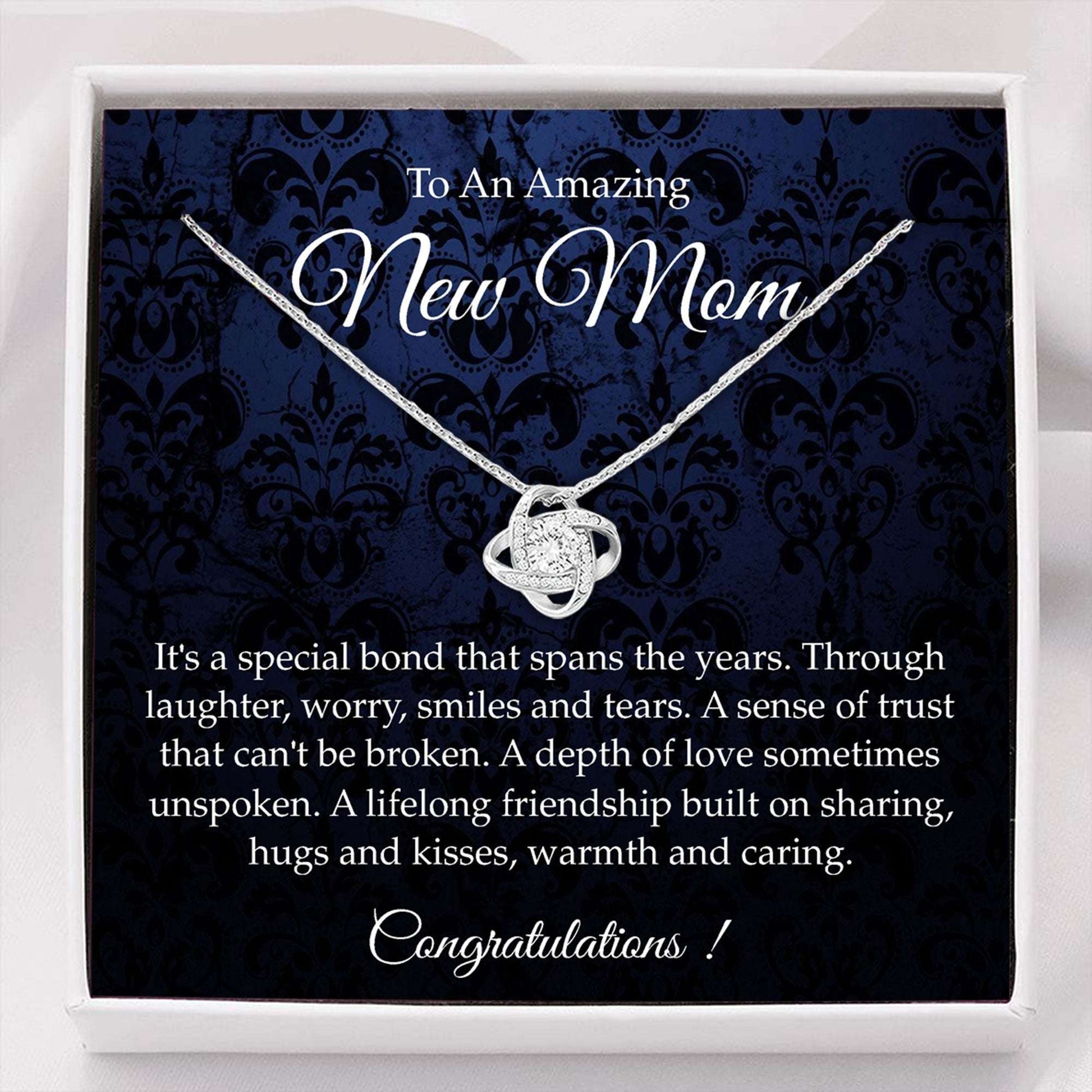 Mom Necklace, Postpartum Necklace Gift For Mom, After Birth Mom Gift For Someone Who Just Had A Baby Rakva