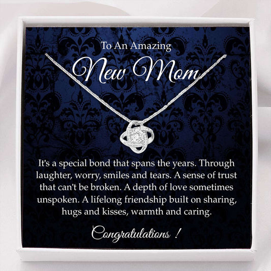 Mom Necklace, Postpartum Necklace Gift For Mom, After Birth Mom Gift For Someone Who Just Had A Baby Rakva