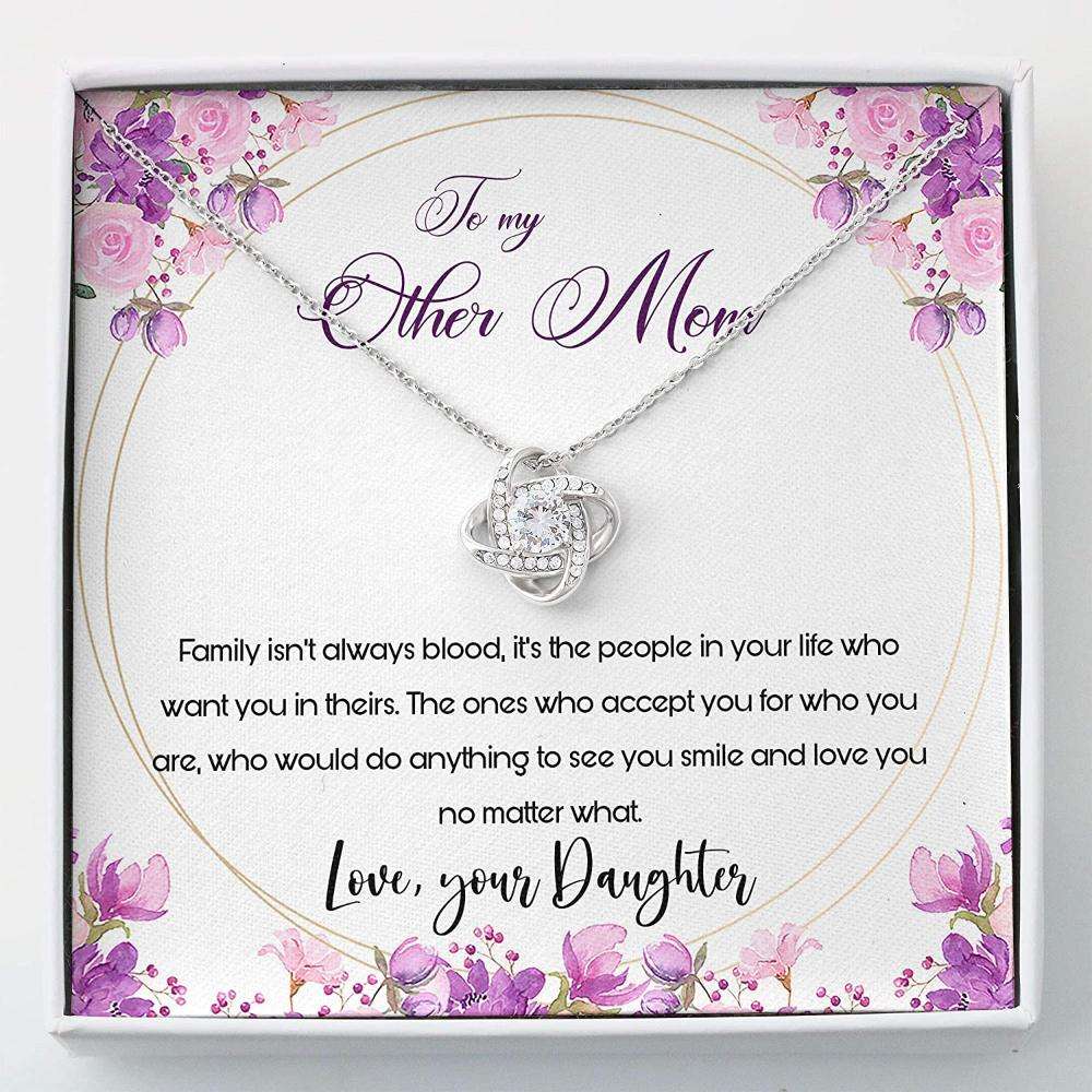 Mom Necklace, Stepmom Necklace, Other Mom Necklace Bonus Mom Gift For Mother-In-Law, Bonus Mom Gifts for Mother (Mom) Rakva
