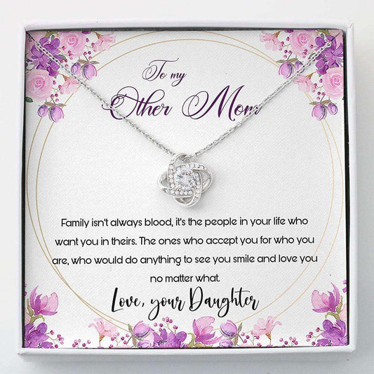 Mom Necklace, Stepmom Necklace, Other Mom Necklace Bonus Mom Gift For Mother-In-Law, Bonus Mom Gifts for Mother (Mom) Rakva