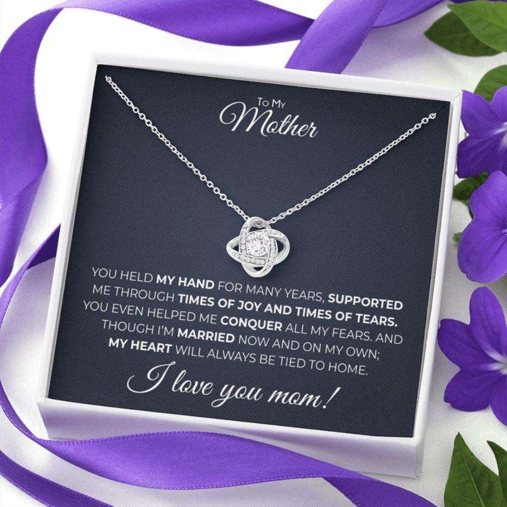 Mom Necklace, Stepmom Necklace, To My Mom Necklace Gift For Mother, Mother’S Day Gift For Mom From Daughter Son Gifts For Daughter Rakva