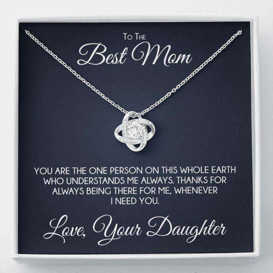 Mom Necklace, Stepmom Necklace, To My Mother Necklace Gift For Mom From Daughter, Mother Daughter Necklace Gifts For Daughter Rakva