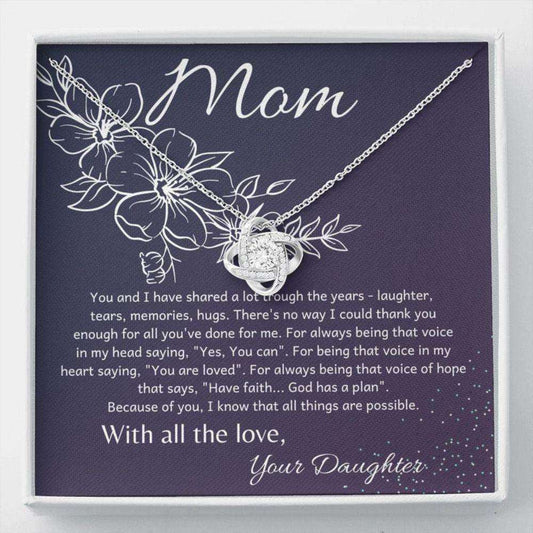 Mom Necklace, Stepmom Necklace, To My Mother Necklace Gift For Mom From Daughter, Mother Daughter Necklace Gifts For Daughter Rakva