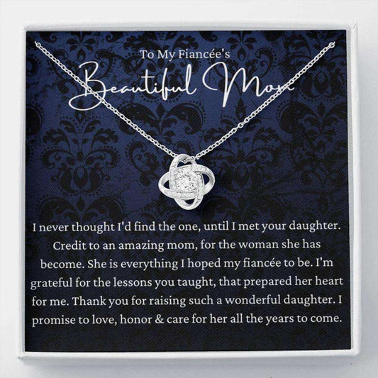Mom Necklace, To My Fiance’S Mom Necklace, Gift For Fiancee’S Mom, Fiancee’S Mom Gift Rakva