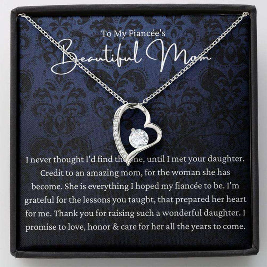 Mom Necklace, To My Fiance’S Mom Necklace, Gift For Fiancee’S Mom, Fiancee’S Mom Gift Rakva