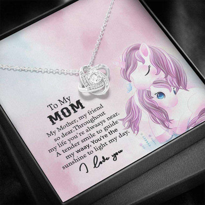 Mom Necklace, To My Mom, Gift For Mom, Mothers Day Gift, Gift For Mother, Mom Unicorn Necklace, Unicorn Gift For Mom Gifts for Mother (Mom) Rakva