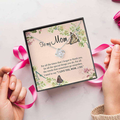 Mom Necklace, To My Mom Necklace From Son Daughter Gift Mother Day Gifts For Daughter Rakva