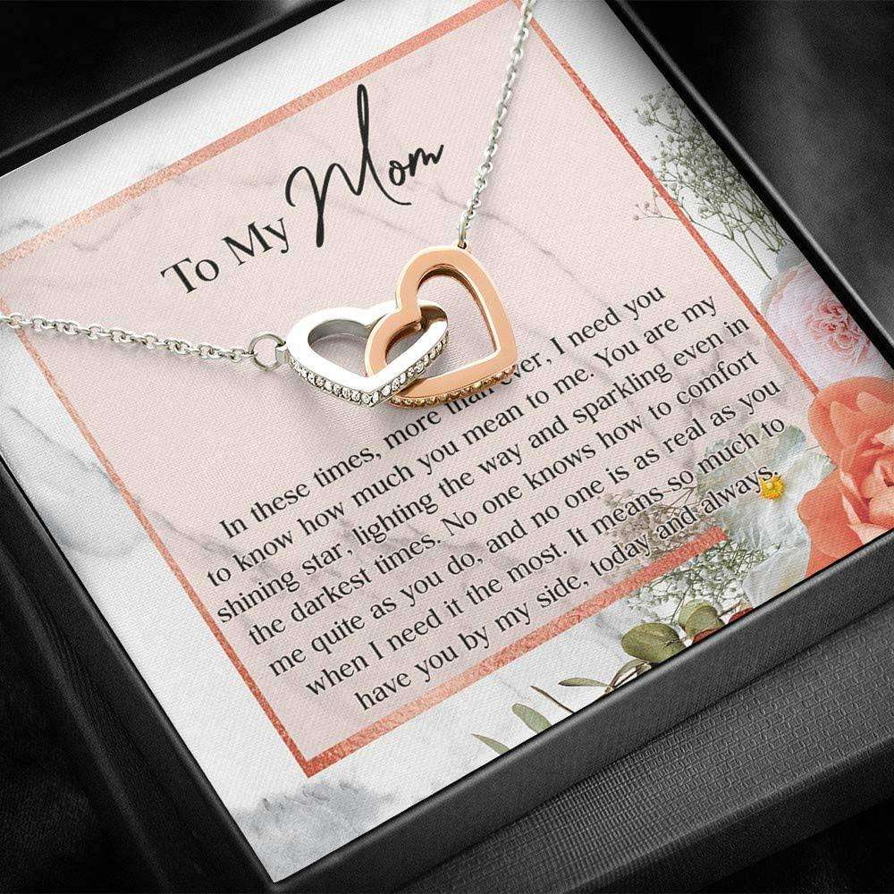 Mom Necklace “ To My Mom Necklace Gift Mothers Day Necklace Gifts for Mother (Mom) Rakva