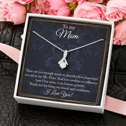 Mom Necklace, To My Mom Necklace Gift, Necklace For Mom, Mother’S Day Gift, Birthday Gift For Mother Rakva