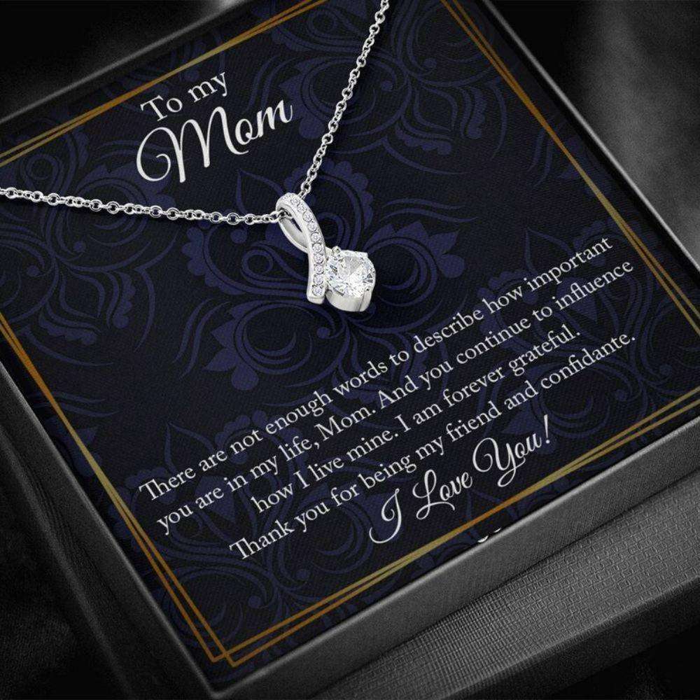Mom Necklace, To My Mom Necklace Gift, Necklace For Mom, Mother’S Day Gift, Birthday Gift For Mother Rakva