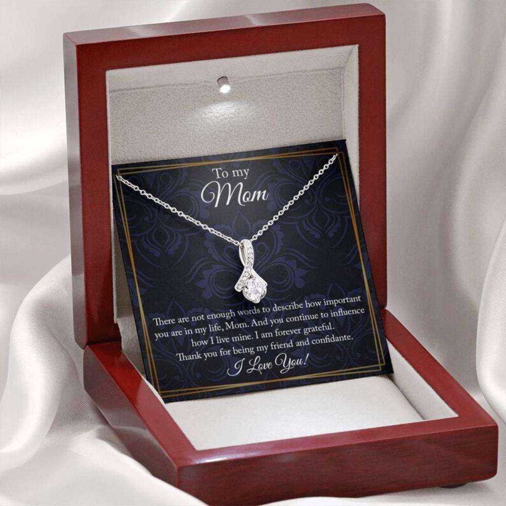 Mom Necklace, To My Mom Necklace Gift, Necklace For Mom, Mother’S Day Gift, Birthday Gift For Mother Rakva