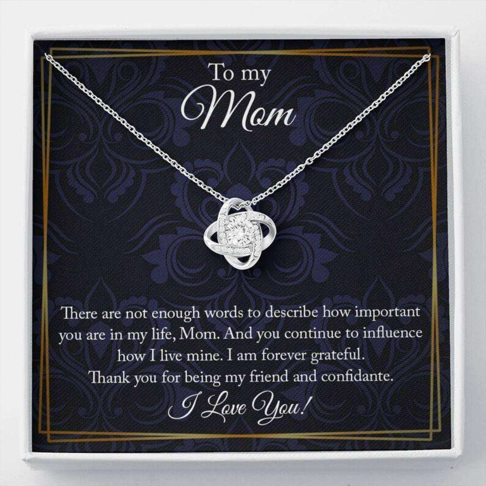 Mom Necklace, To My Mom Necklace Gift, Necklace For Mom, Mother’S Day Gift, Birthday Gift For Mother Rakva