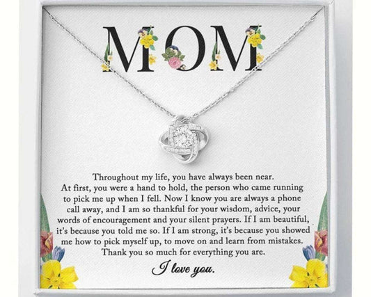 Mom Necklace, To My Mom Necklace, Mothers Day Gift From Daughter, Thank You Mom Gifts For Daughter Rakva