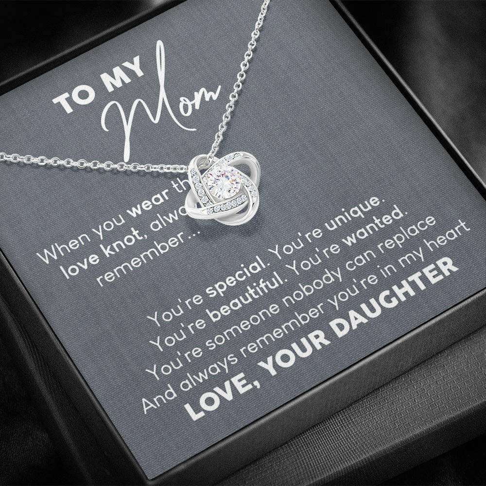 Mom Necklace, To My Mom Necklace “ Necklace For Mom From Daughter Gifts For Daughter Rakva