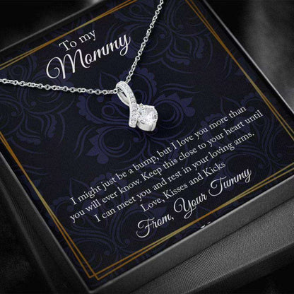 Mom Necklace, To My Mommy Necklace Gift, Necklace For Mom To Be, New Mom Gift Rakva