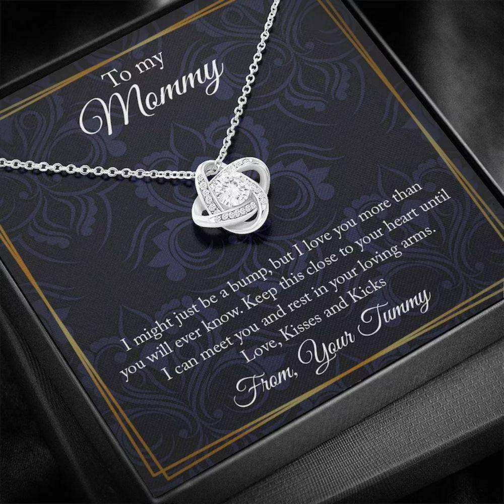 Mom Necklace, To My Mommy Necklace Gift, Necklace For Mom To Be, New Mom Gift Rakva