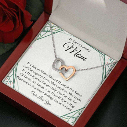 Mom Necklace, To Our Amazing Mom Necklace, Gift For Mom From Daughter Son Gifts For Daughter Rakva