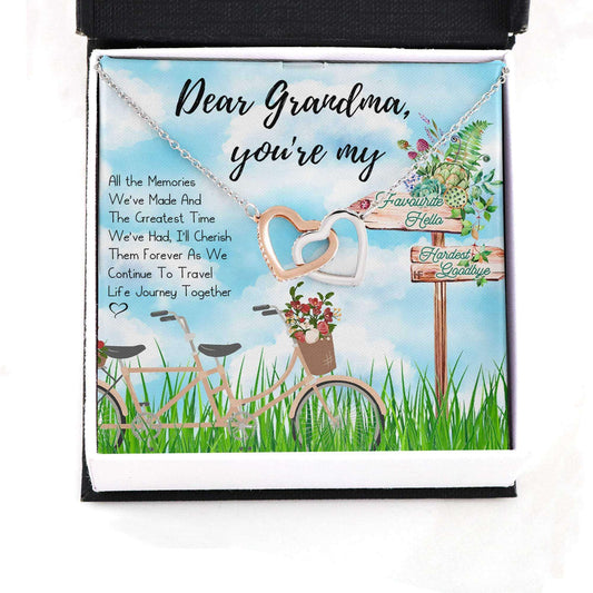 Mom Necklace, Vintage Gift For Your Beloved Grandma On Mother’S Day With Bicycle Necklace Gifts for Mother (Mom) Rakva