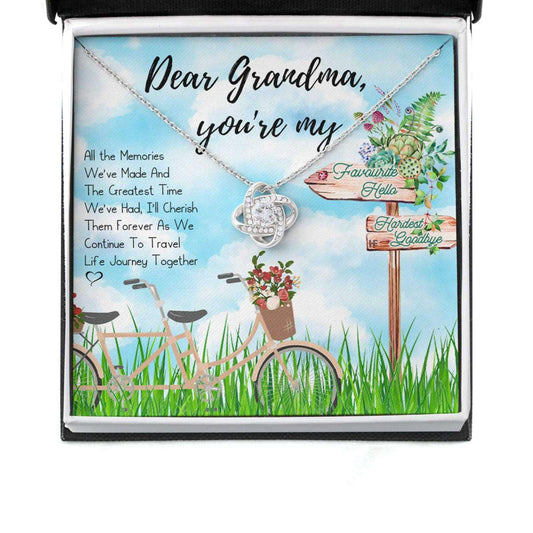 Mom Necklace, Vintage Gift For Your Beloved Grandma On Mother’S Day With Bicycle Necklace Gifts for Mother (Mom) Rakva