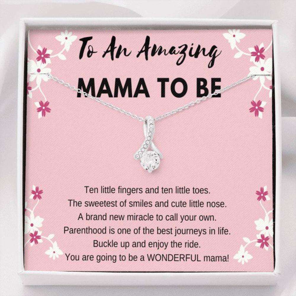 Mommy Necklace, Future Mom Gift, Gift, New Mom Gift Jewelry, Pregnancy Jewelry Necklace Gifts For Mom To Be (Future Mom) Rakva