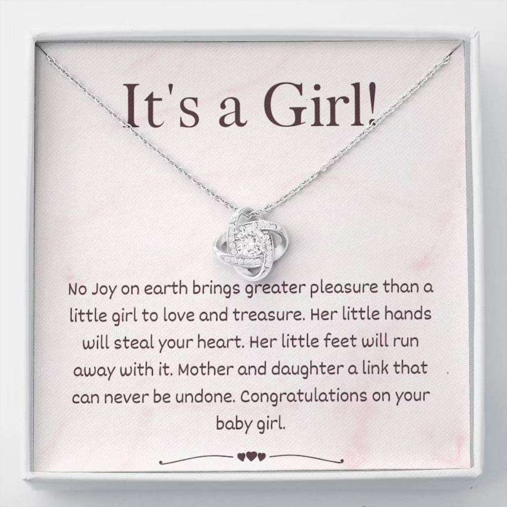 Mommy Necklace, It’S A Baby Girl New Mom Necklace Gift, Gift For New Baby Girl, New Mommy Gift Rakva