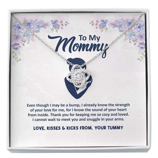 Mommy Necklace, Mom To Be Gift, Necklace Gift For Expecting Mom, Pregnancy Gift, Mama Present From Unborn Baby, Mommy To Be Gift Custom Necklace Gifts For Mom To Be (Future Mom) Rakva