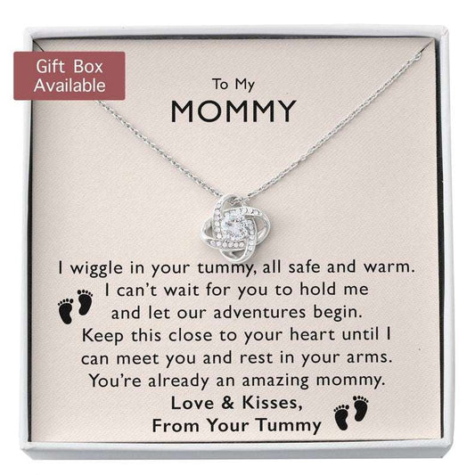 Mommy Necklace, To My Mommy Necklace, Gift For Mom To Be Necklace, Gift For First Time Mom, Expecting Mother Necklace, New Mom Necklace Gift Gifts For Mom To Be (Future Mom) Rakva