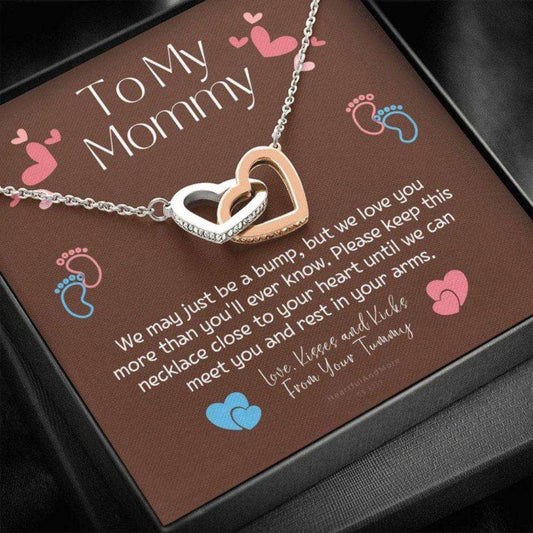Mommy Necklace, Twin Baby Gift, Twins Baby, Future Mom Of Twins, Twins Gender Reveal, Twin Bump To Mom, Gift From Twins, Twin Mama Gifts For Mom To Be (Future Mom) Rakva