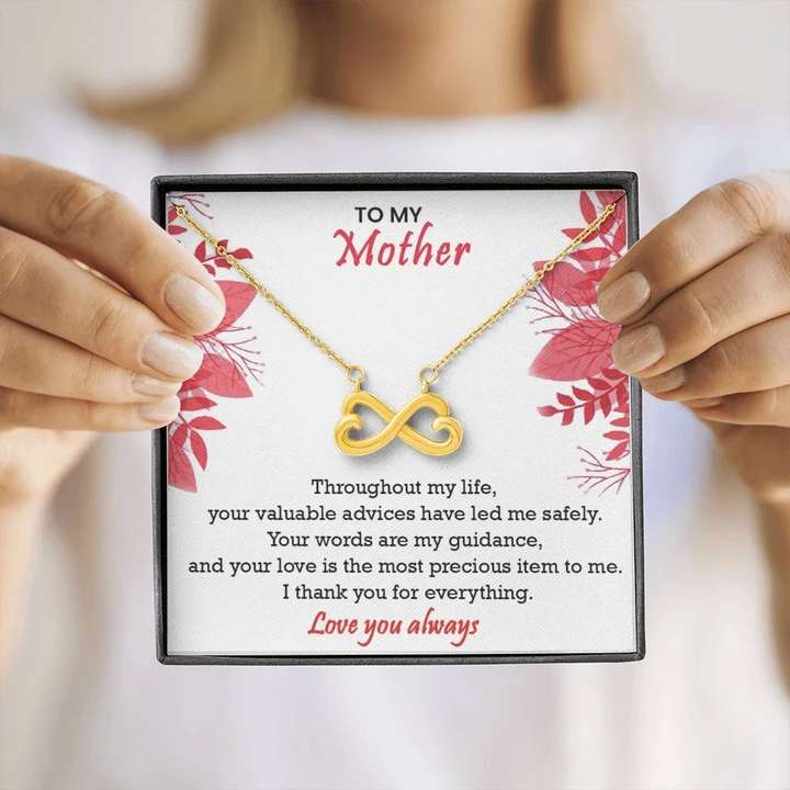 Most Thoughtful Gift For Mother - 925 Sterling Silver Pendant With Message Card Gifts for Mother (Mom) Rakva