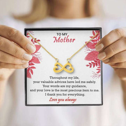 Most Thoughtful Gift For Mother - 925 Sterling Silver Pendant With Message Card Gifts for Mother (Mom) Rakva