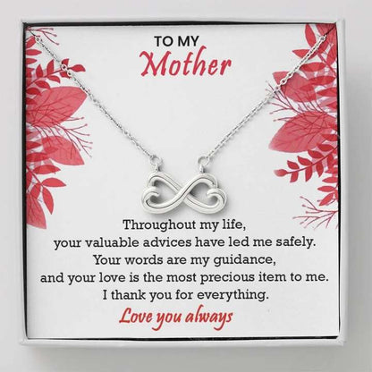 Most Thoughtful Gift For Mother - 925 Sterling Silver Pendant With Message Card Gifts for Mother (Mom) Rakva