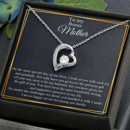 Mother In Law Necklace, Bonus Mom Gift, Necklace Gift To Bonus Mom, Wedding Day Necklace Rakva