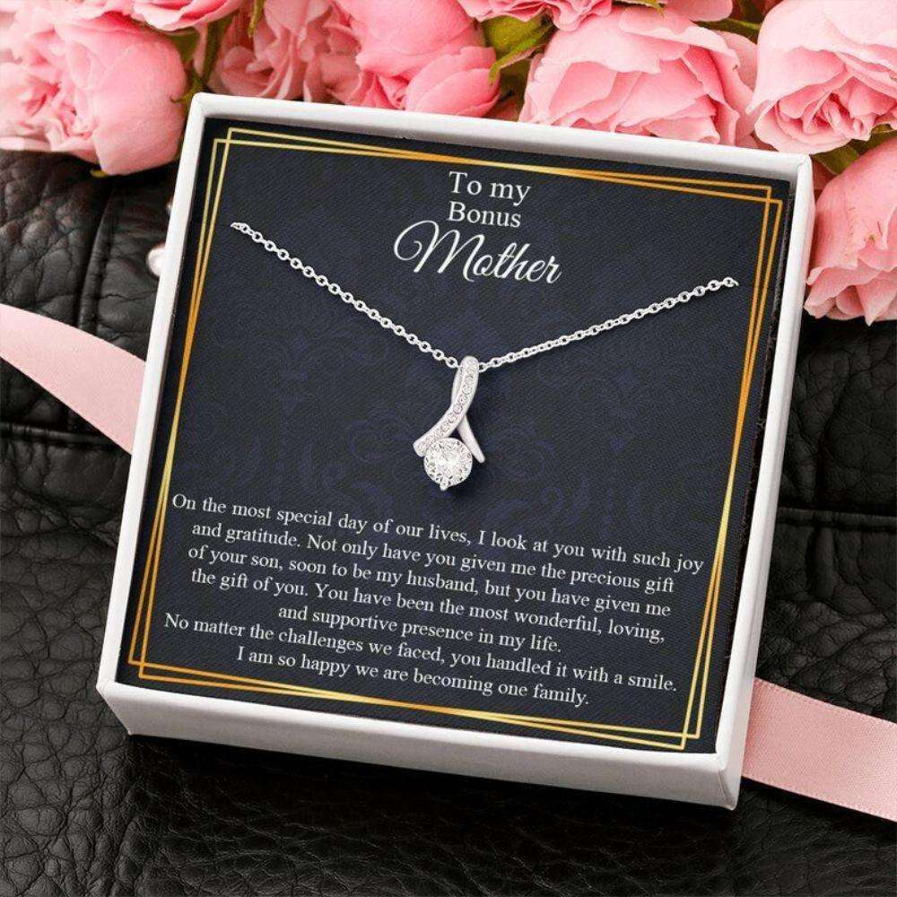 Mother In Law Necklace, Bonus Mom Gift, Necklace Gift To Bonus Mom, Wedding Gift Rakva