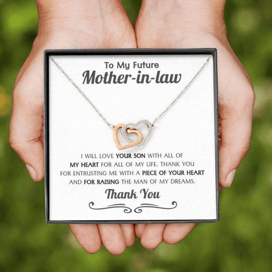 Mother-In-Law Necklace, Future Mother-In-Law Necklace, Wedding Gift For Mother Of The Groom From Bride Rakva