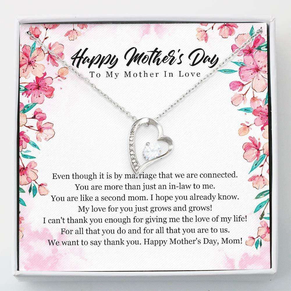 Mother-In-Law Necklace, Gift For Mother In Law, Birthday Anniversary Necklace Gifts for Mother (Mom) Rakva