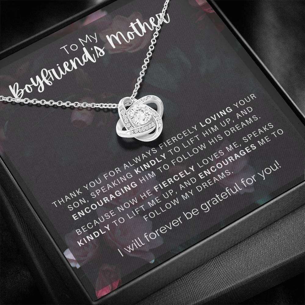 Mother-In-Law Necklace, Gift To My Boyfriend’S Mom Necklace, Gift For Future Mother-In-Law Gifts for Mother (Mom) Rakva