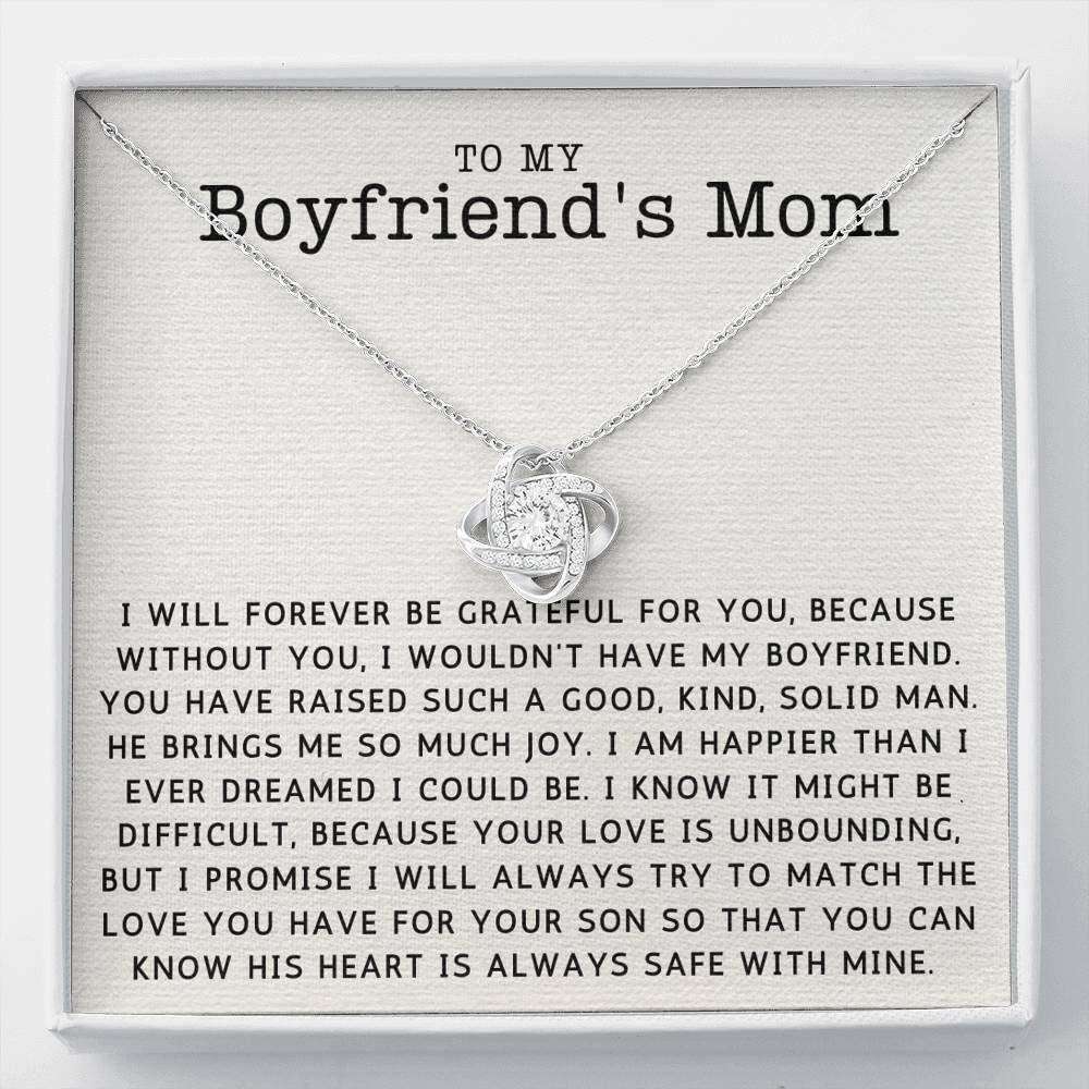 Mother-In-Law Necklace, Gift To My Boyfriend’S Mom Necklace, Gift For Future Mother-In-Law Gifts for Mother (Mom) Rakva