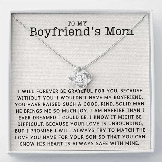 Mother-In-Law Necklace, Gift To My Boyfriend’S Mom Necklace, Gift For Future Mother-In-Law Gifts for Mother (Mom) Rakva